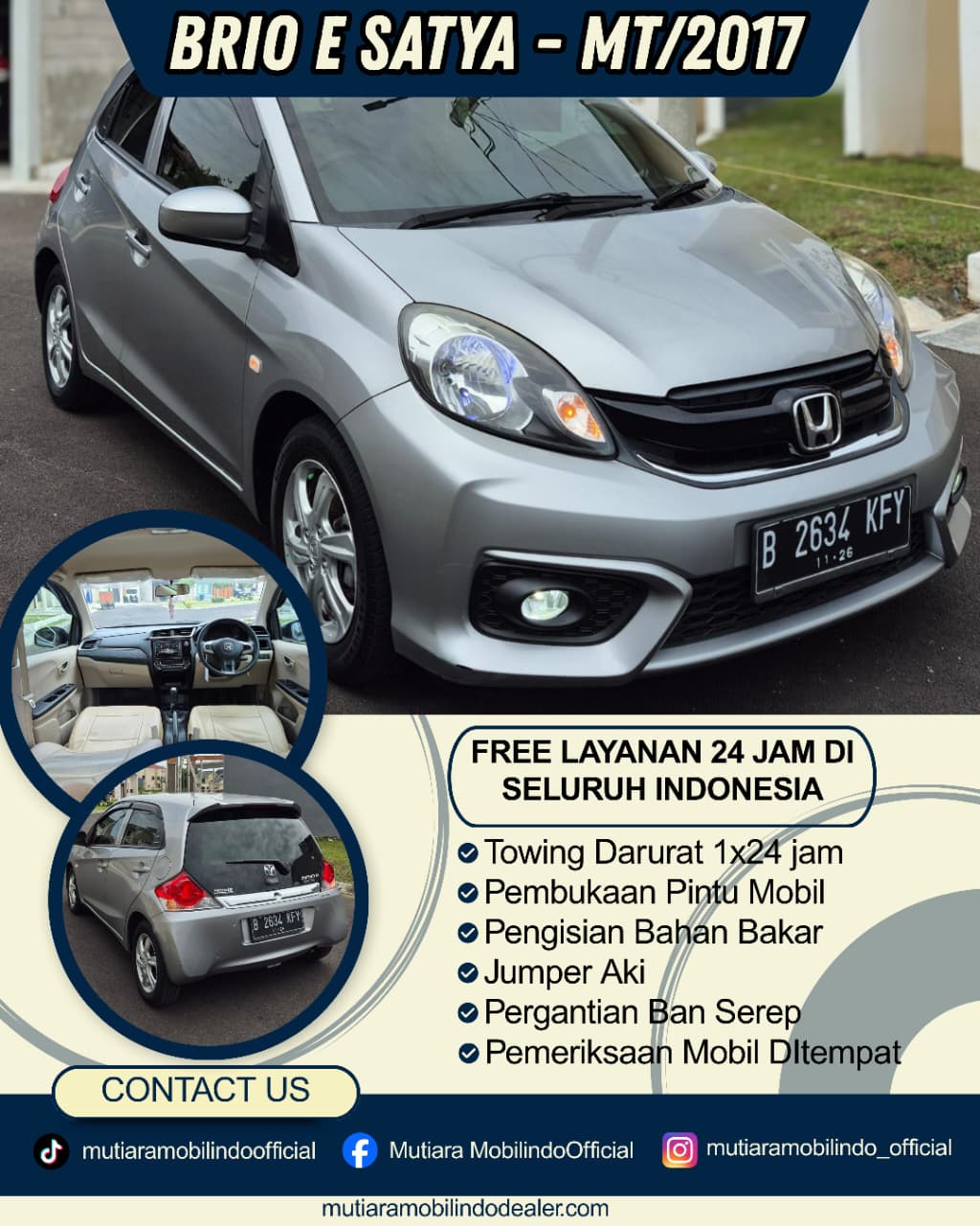 Honda Brio E Satya MT